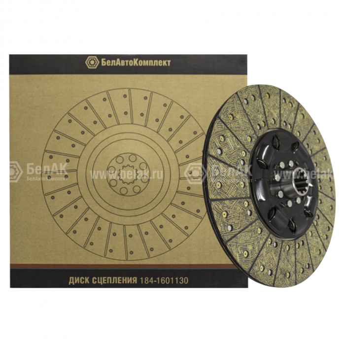 Диск сцепления "БелАК" (ан.184-1601130)