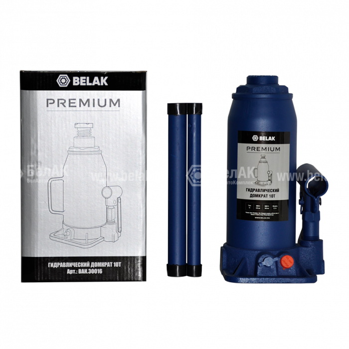 Домкрат BELAK PREMIUM, 10 тонн