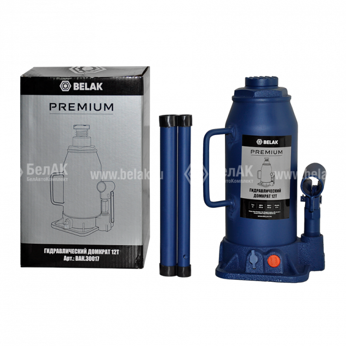 Домкрат BELAK PREMIUM, 12 тонн